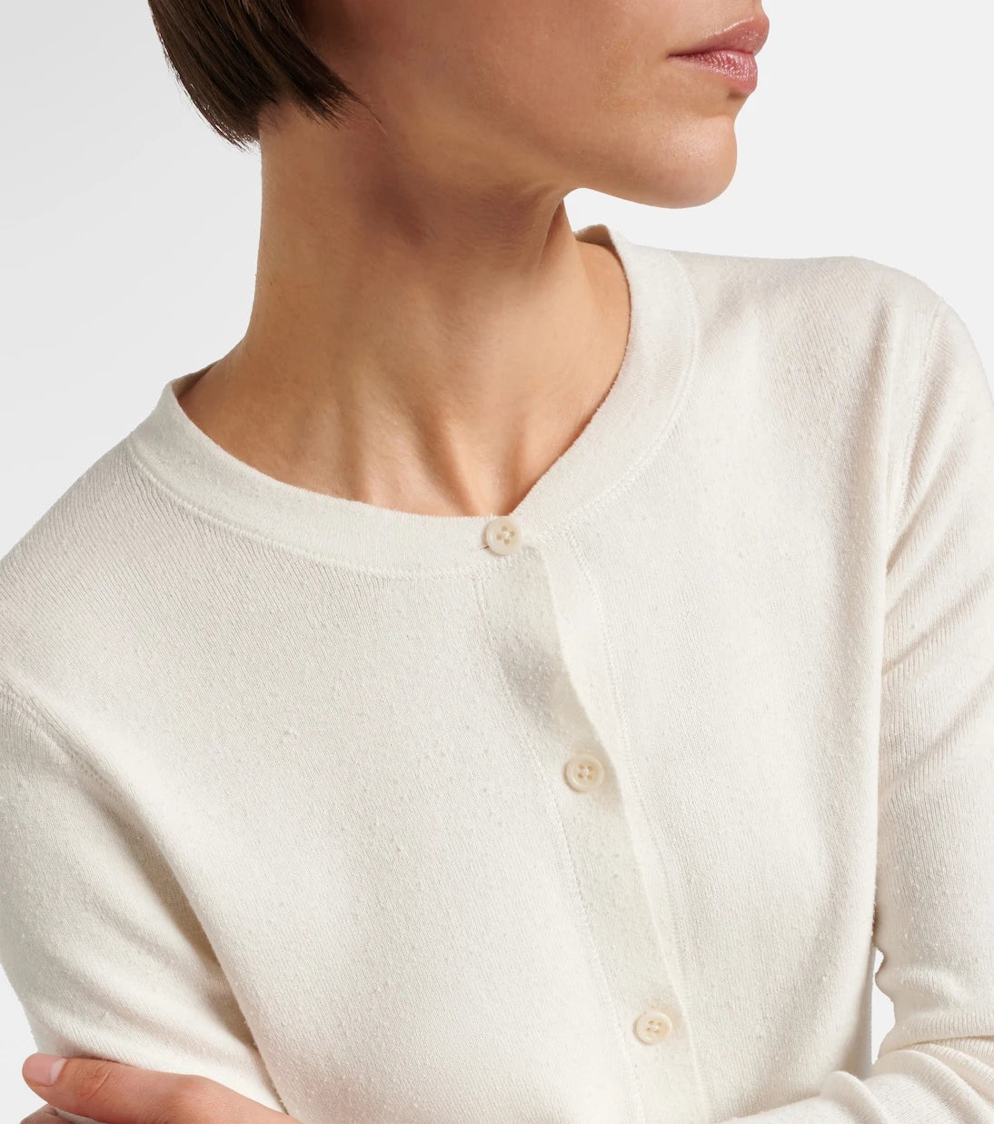 The Row - Okino cotton and silk cardigan