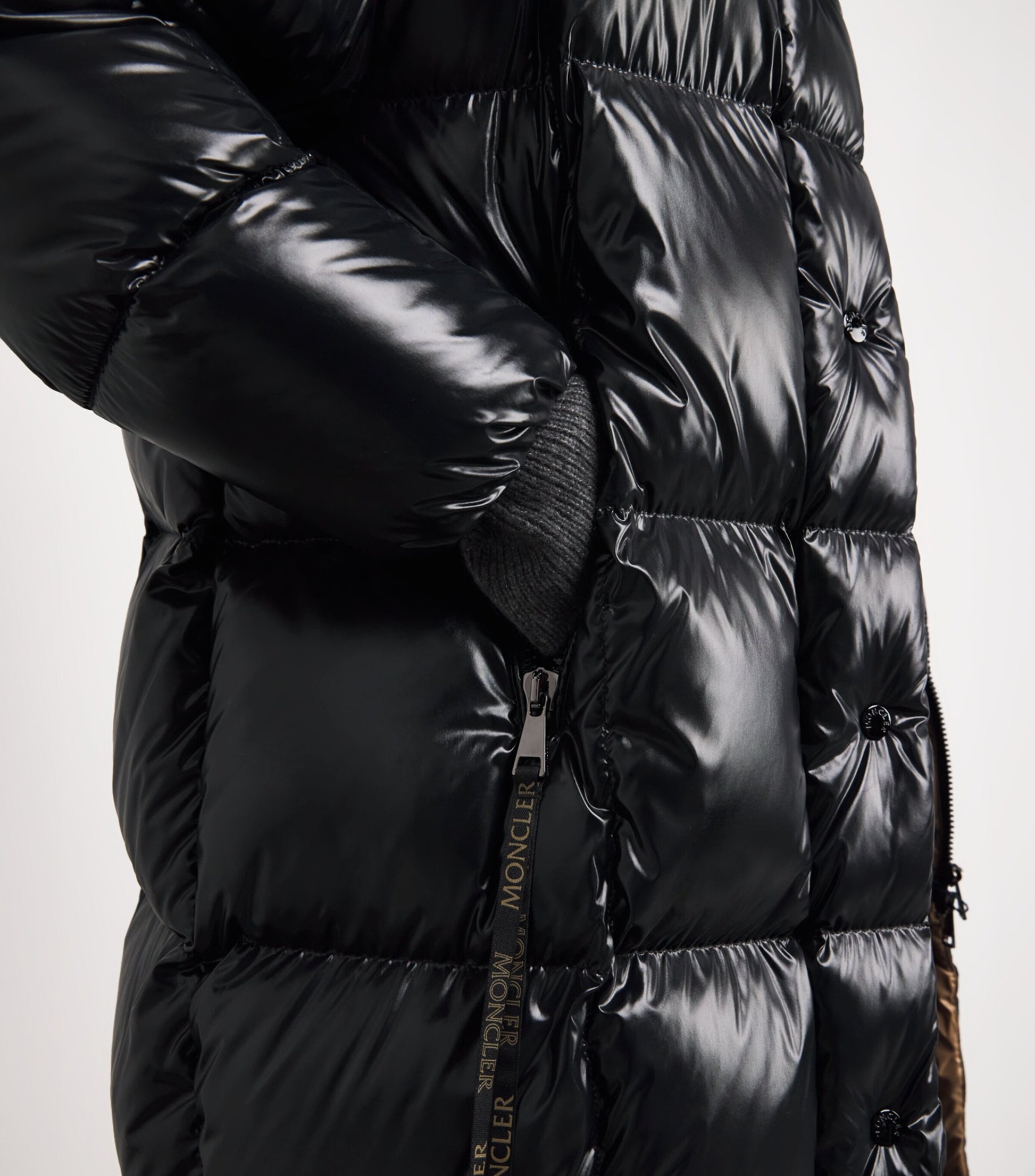 Black Down Hooded Parnaiba Coat