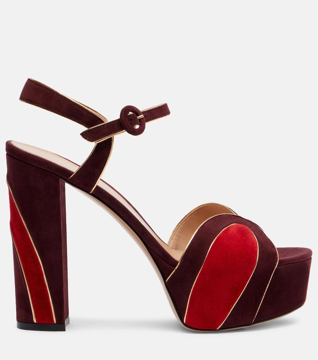 Gianvito Rossi - 125 suede platform sandals