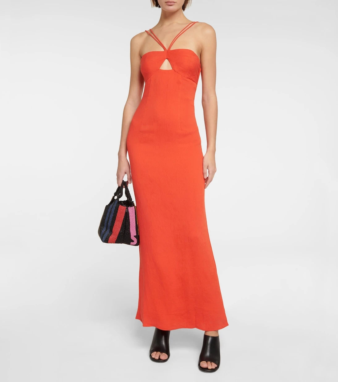 Staud - Gianna halter maxi dress