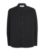 Séfr Black Cotton Overshirt