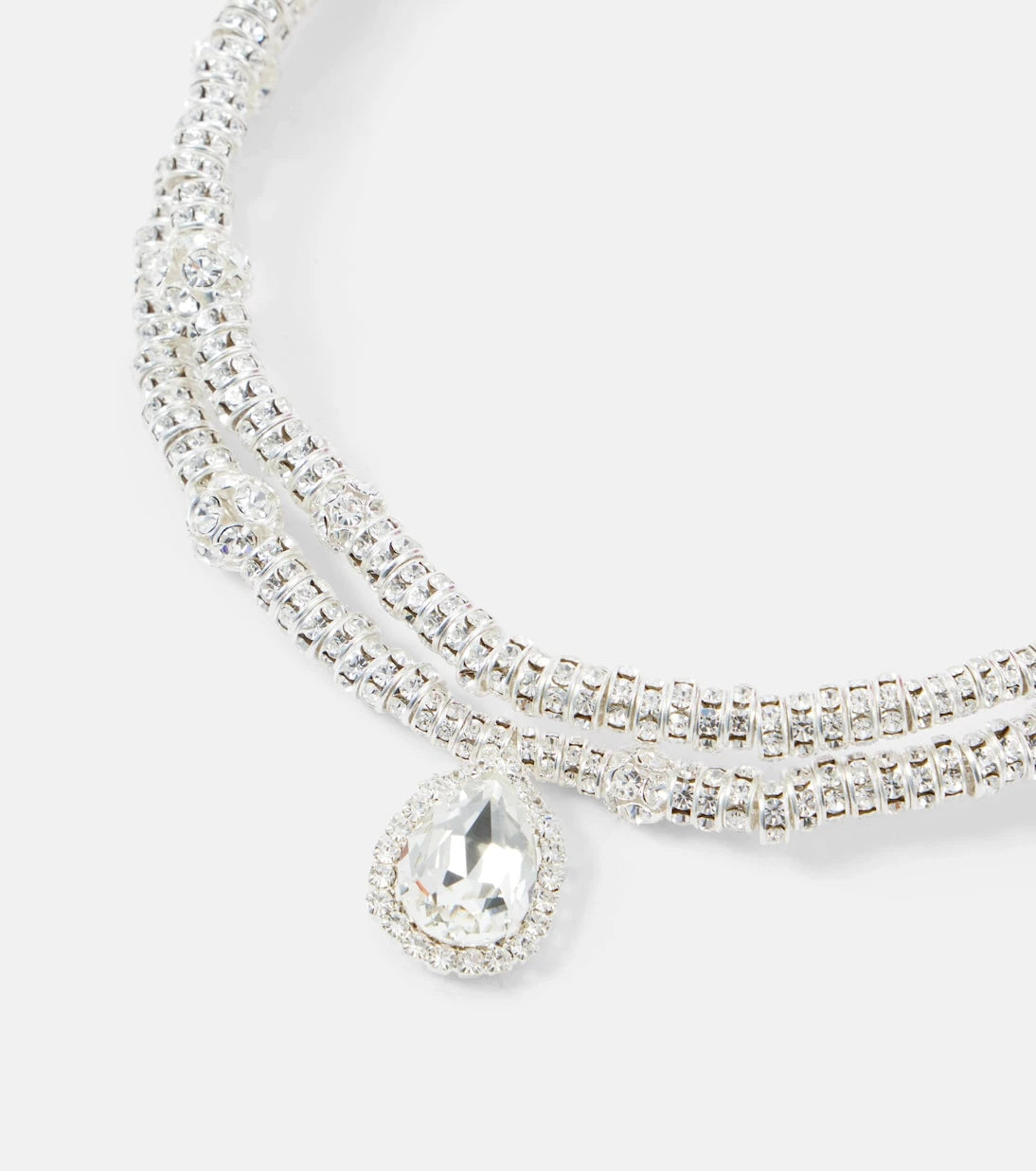 Magda Butrym - Floral-appliqué embellished necklace