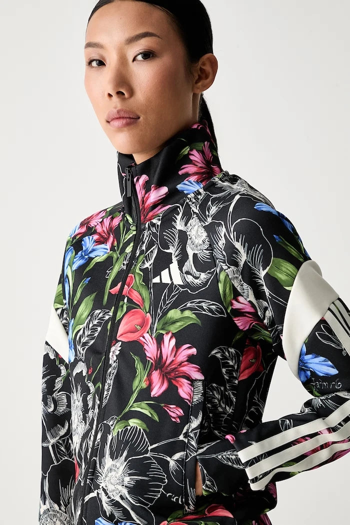adidas x Farm Rio kadın fermuarlı sweatshirt