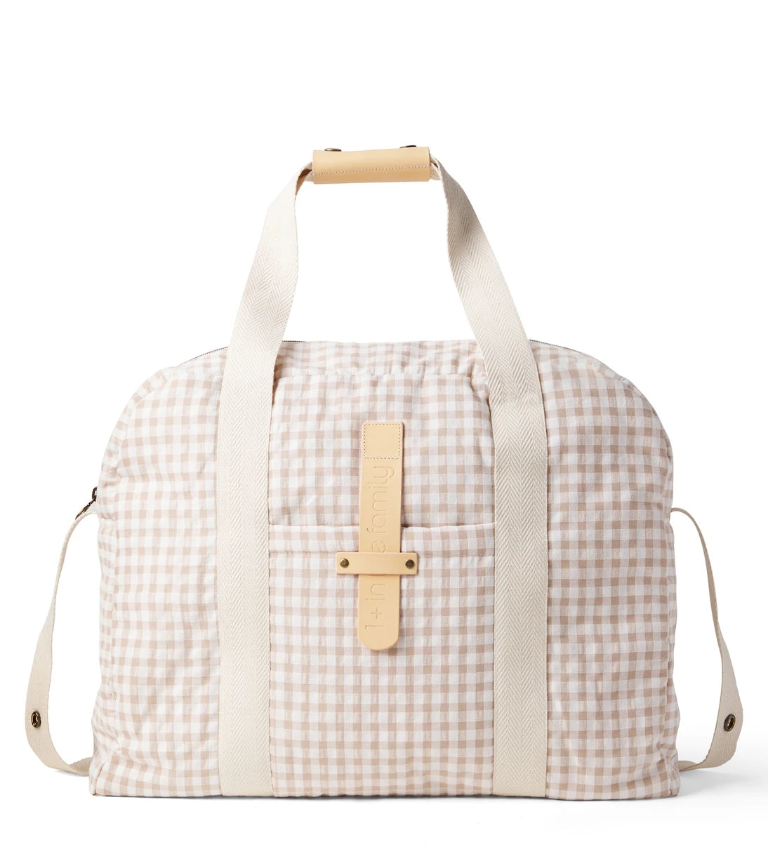 1 + in the Family - Checked changing bag