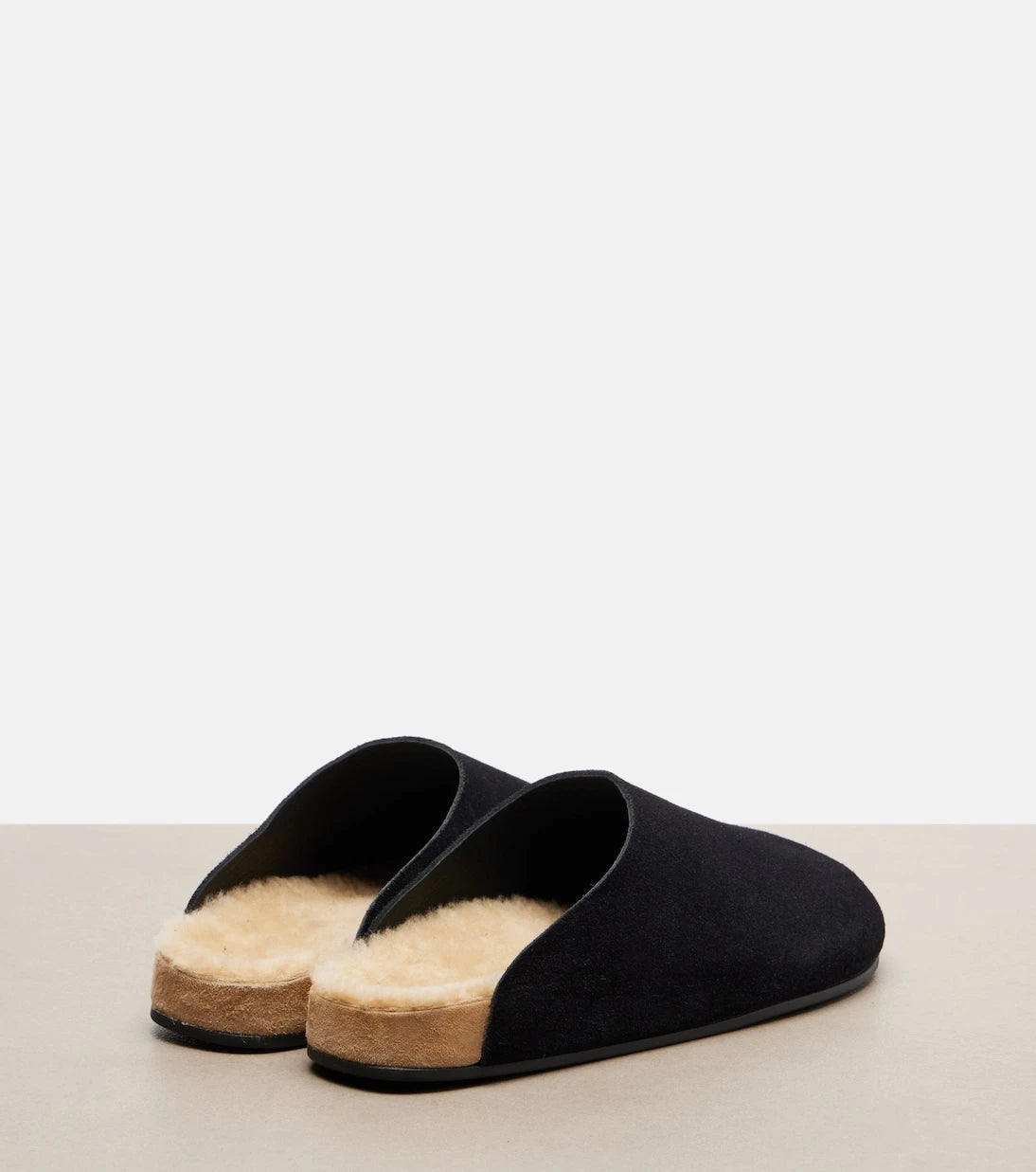 The Row - Hudson Two suede mules