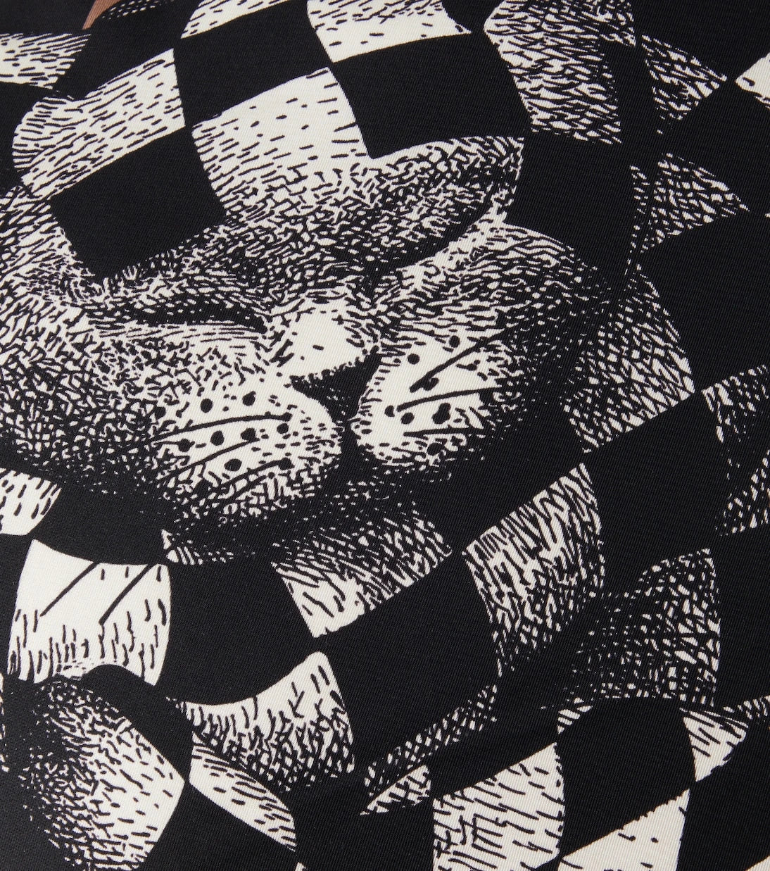 Fornasetti - وسادة حرير High Fidelity
