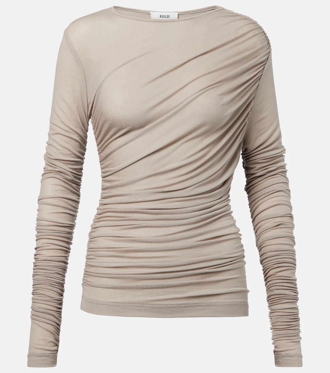 Agolde - Tania Twist ruched top
