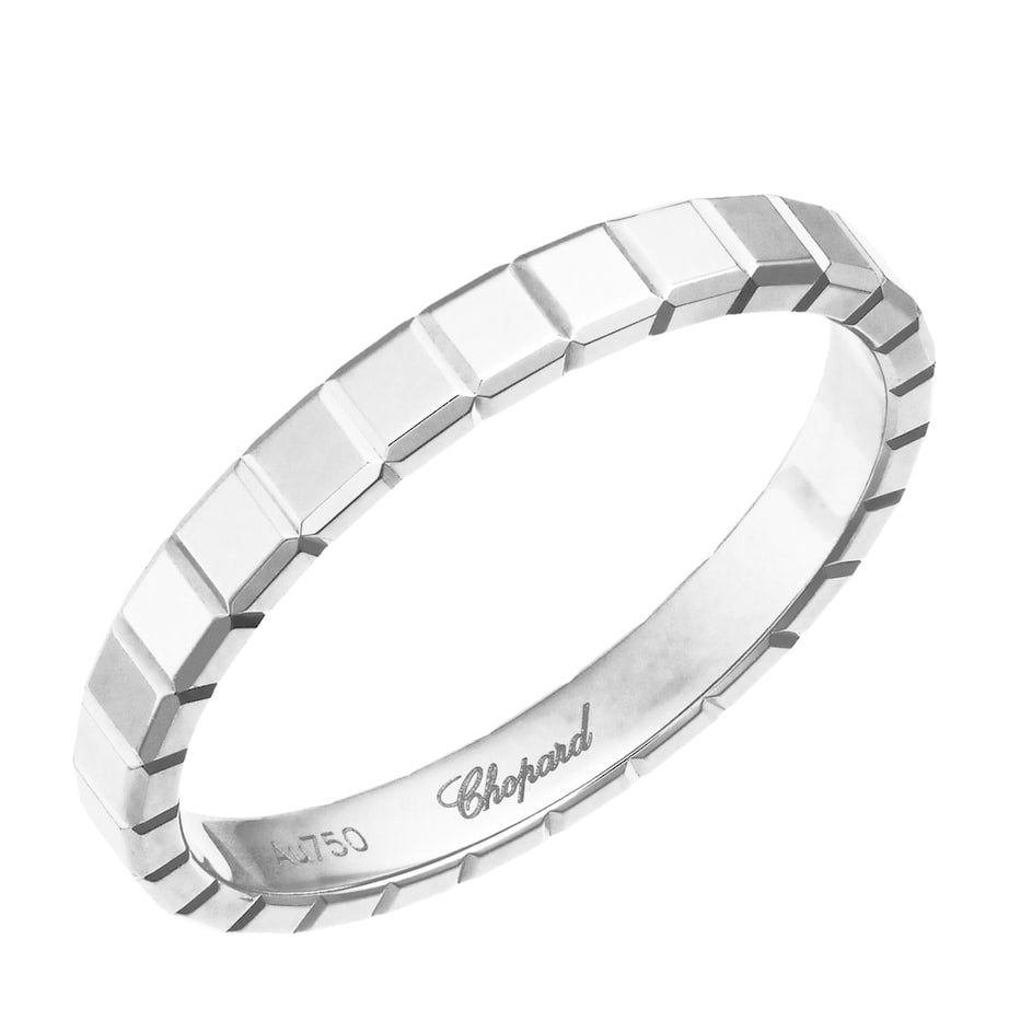 White Gold Ice Cube Ring