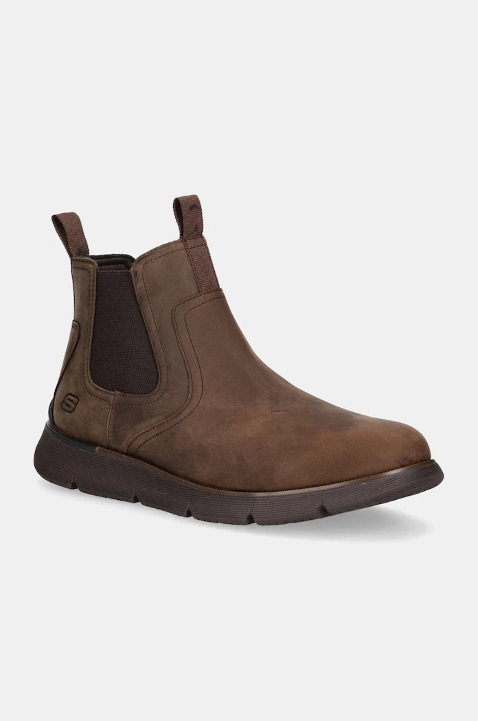 Боти челси от набук Skechers AUGUSTINO PAULO
