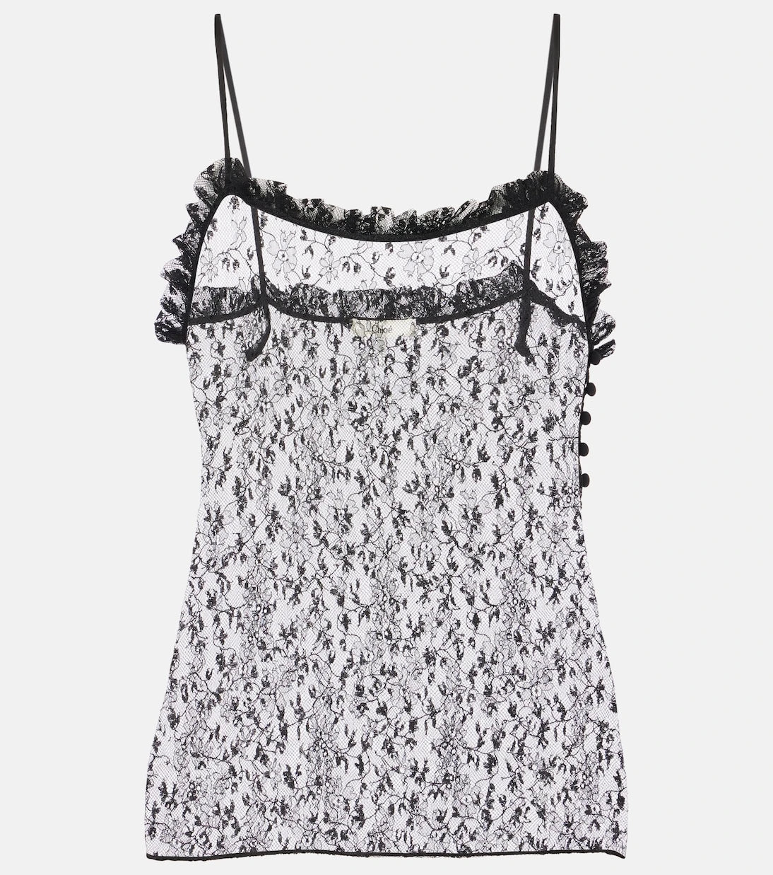 Chloé - Satin camisole