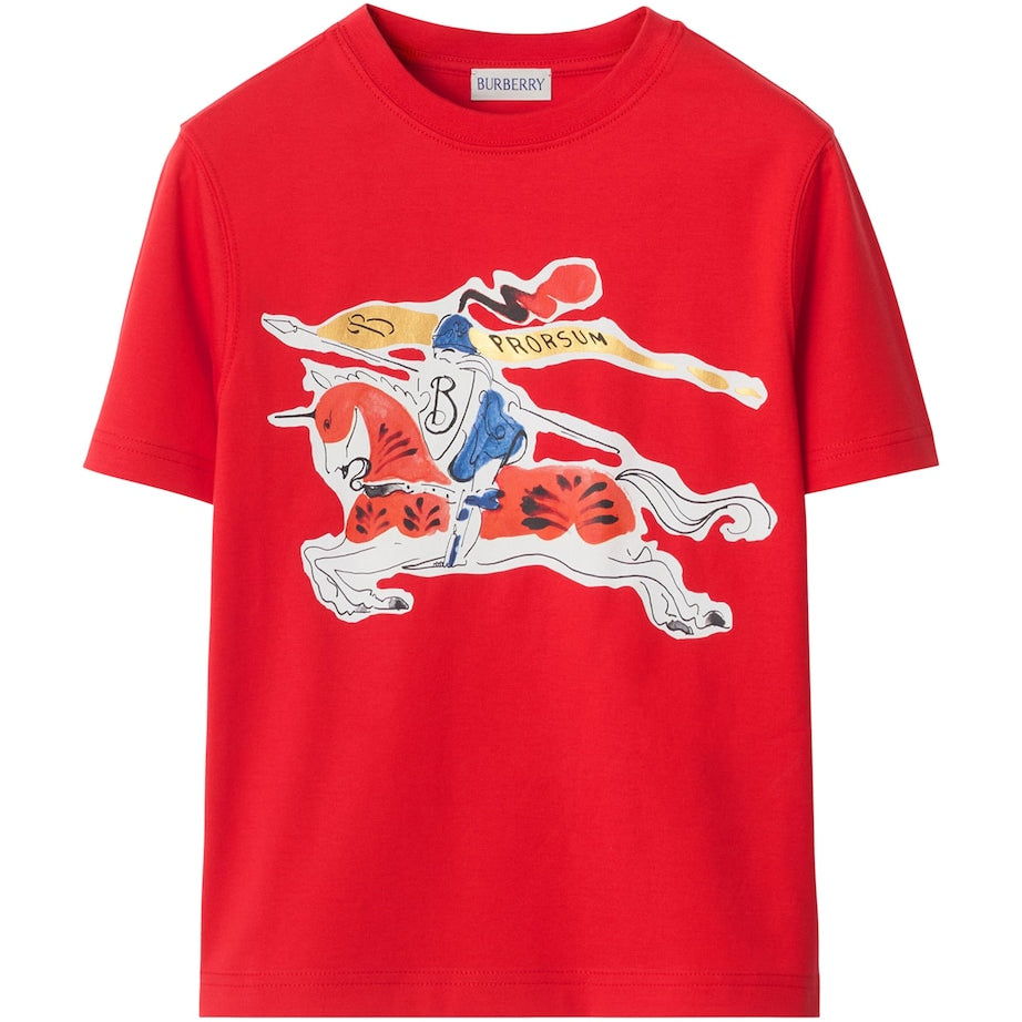 Burberry Kids Cotton EKD T-Shirt (3-12 Years)
