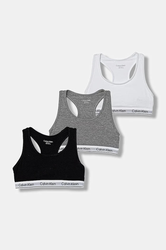 Calvin Klein Underwear çocuklar için pamuklu elastan sütyen 3'lü