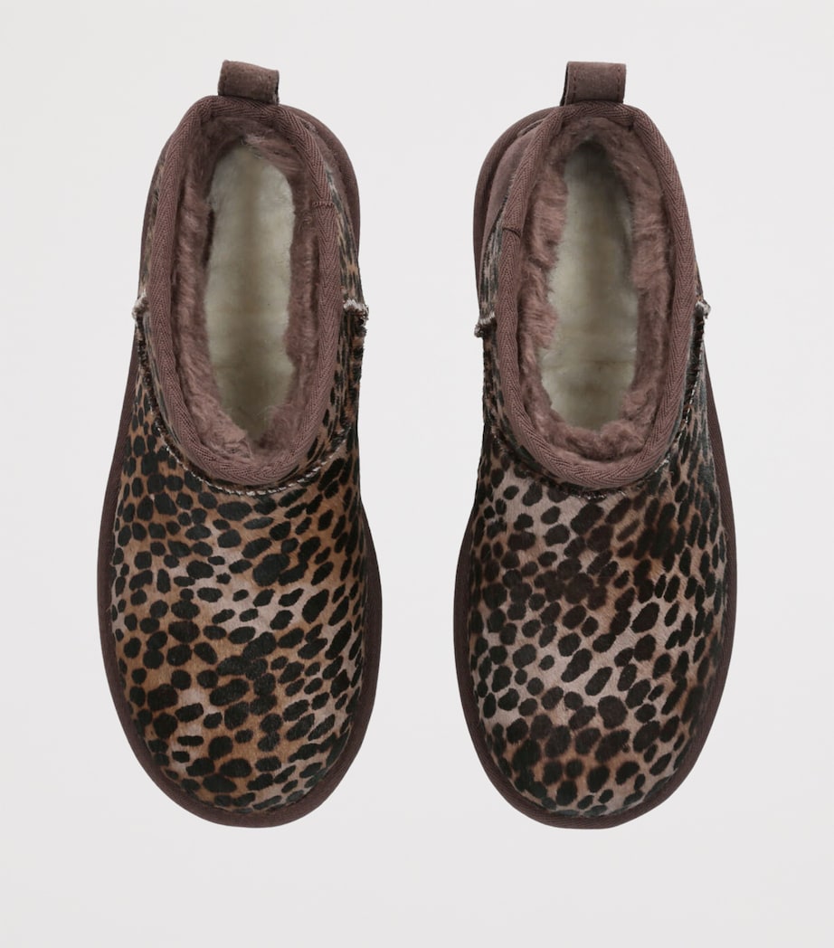 UGG Pony Hair Ultra Mini Capian Ankle Boots BROWN/OTH