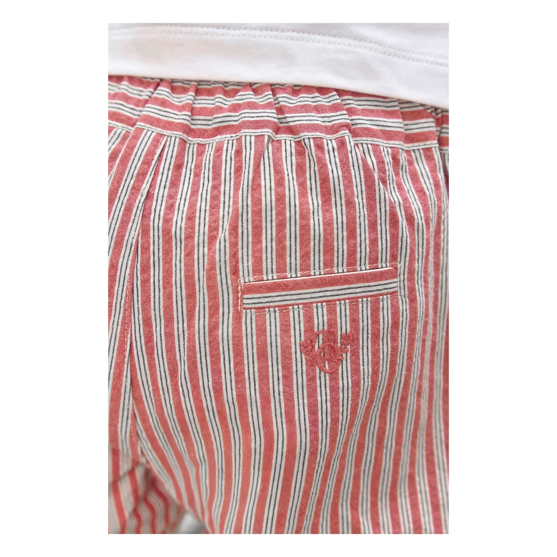 Tartine et Chocolat - Striped shorts | Red