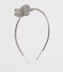 Jennifer Behr Silver Orchid Vine Headband