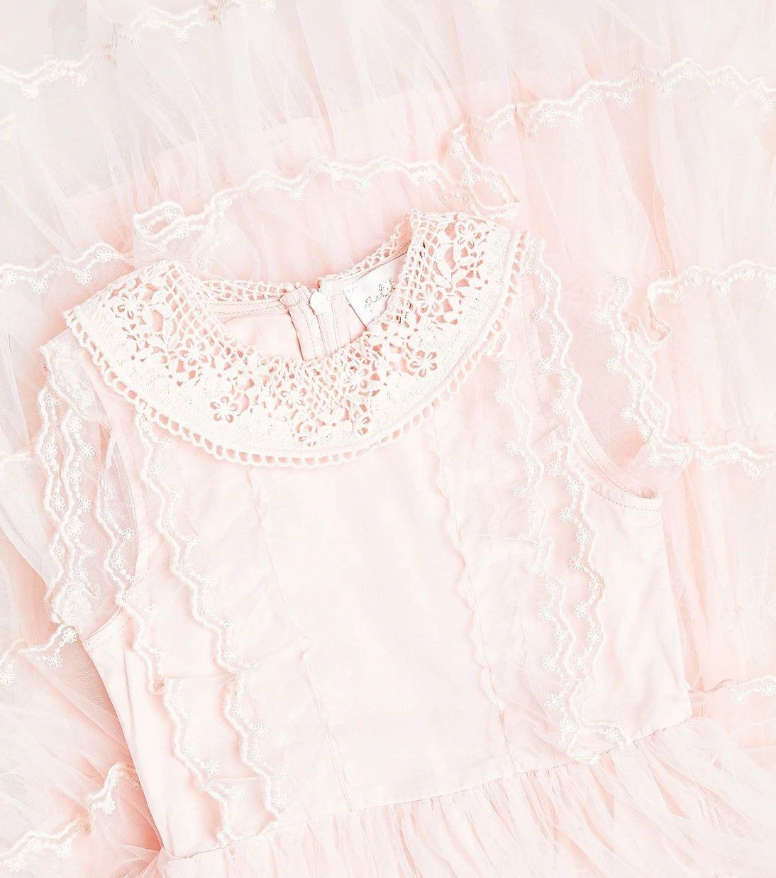 Petite Amalie - Ruffled tulle dress