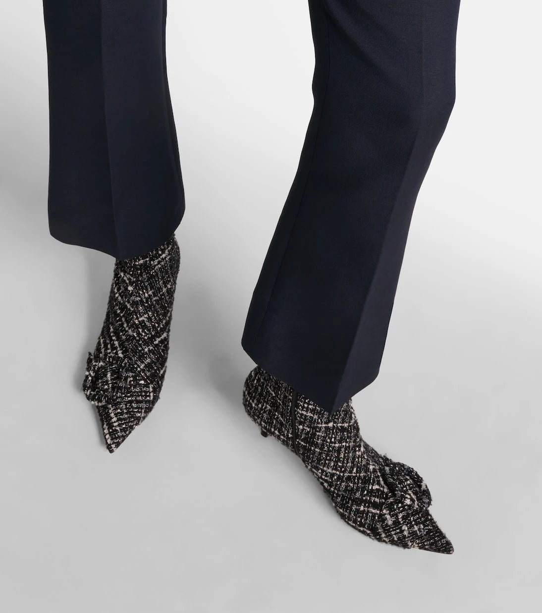 Gianvito Rossi - Bouclé ankle boots