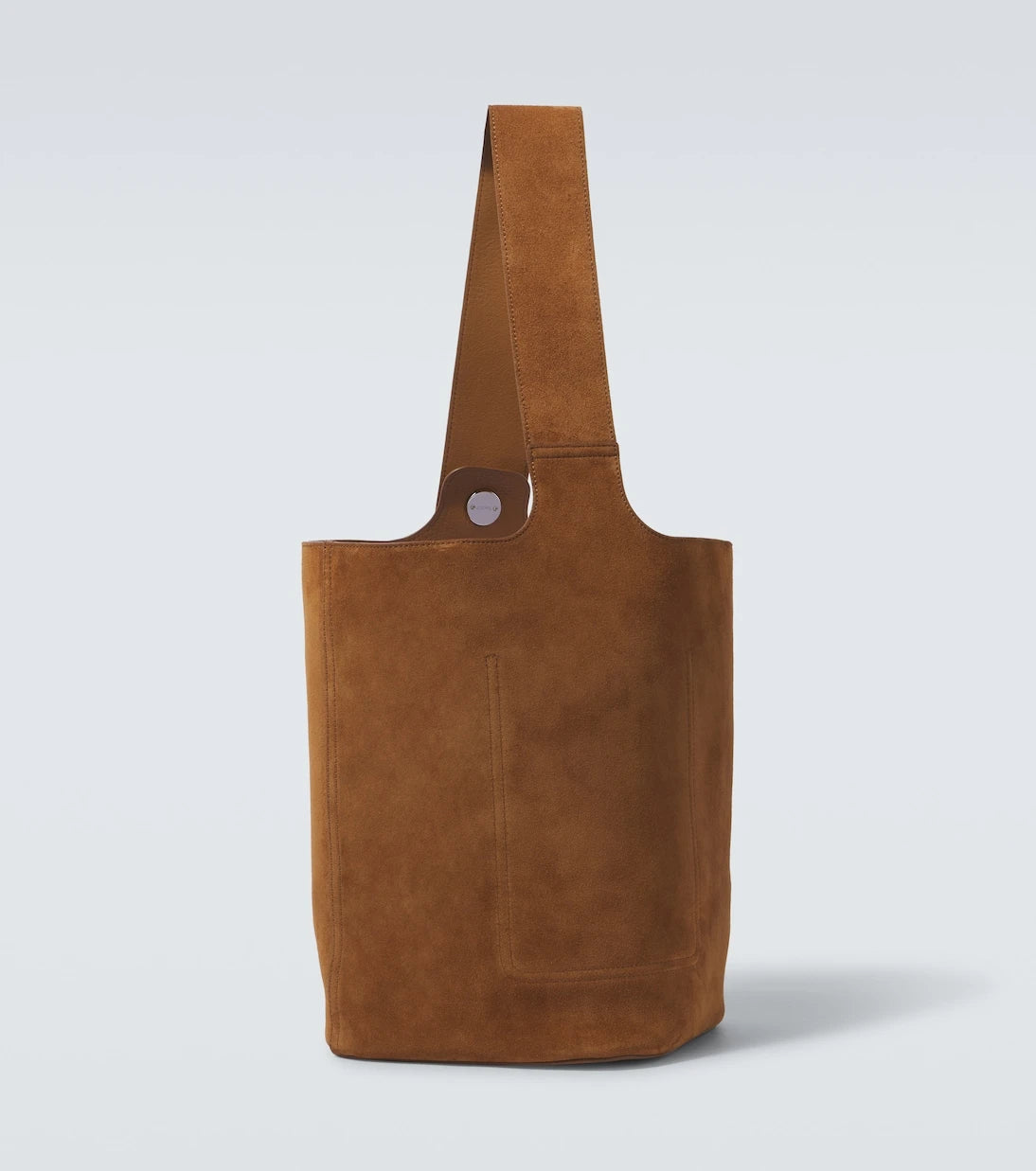 Loewe - Pebble Large suede tote bag