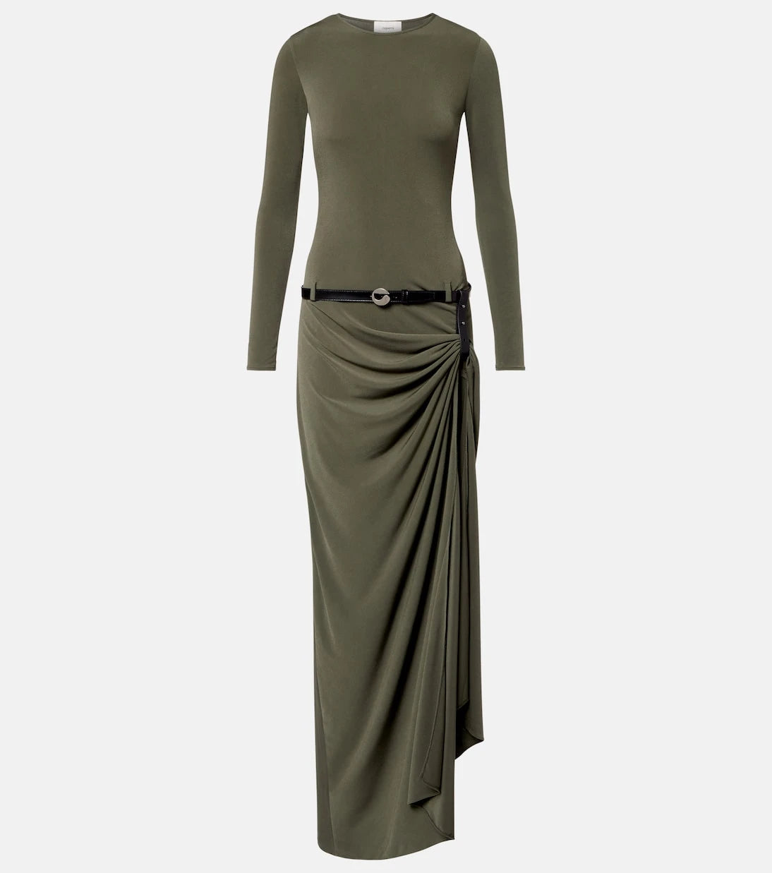 Coperni - Suspended draped jersey gown