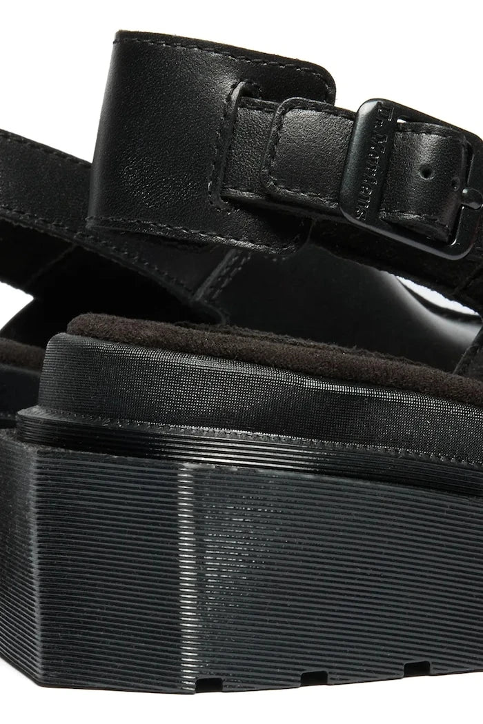 Dr. Martens чехли сабо дамски от кожа Maybole Mule