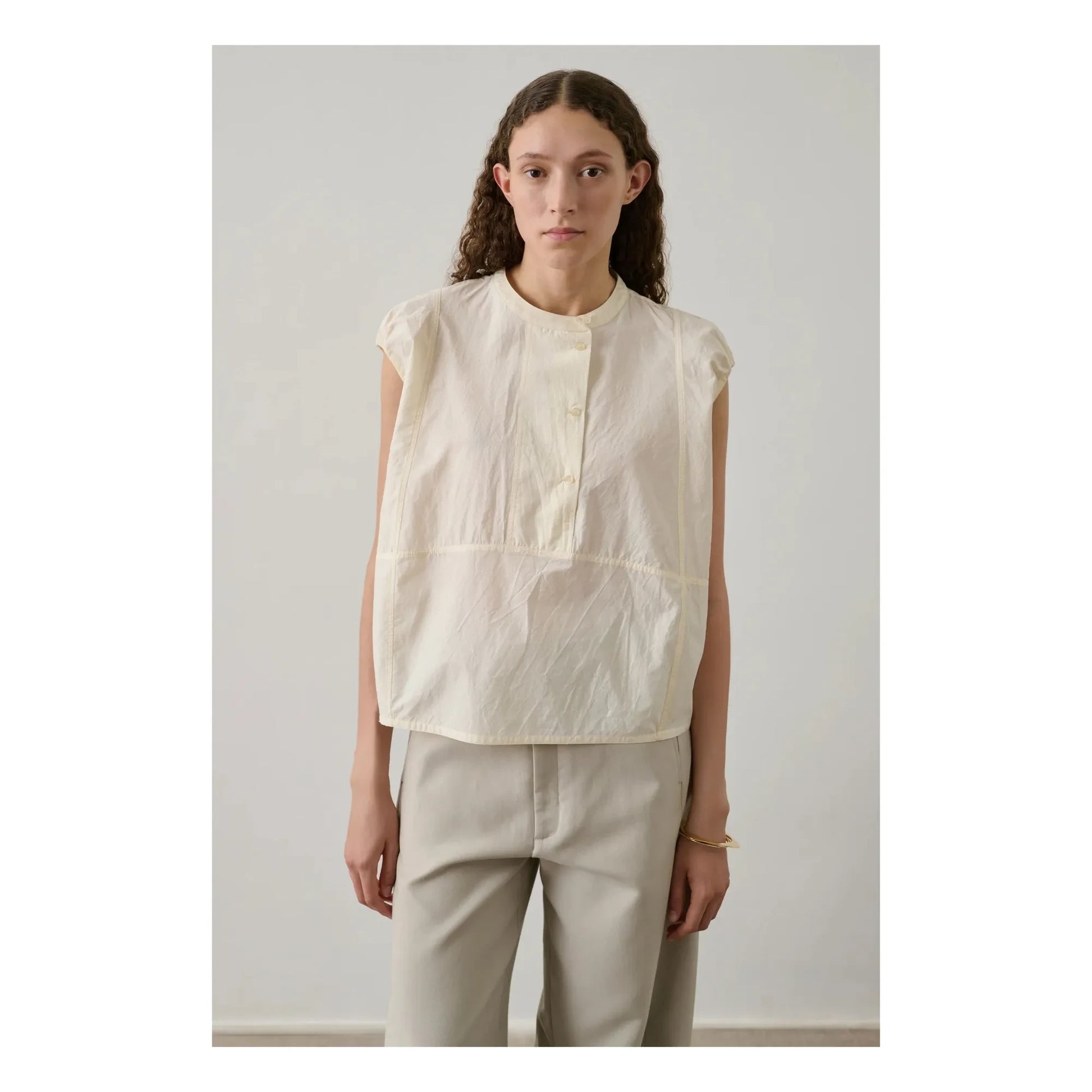 Soeur - Top Danube Cotton | Vanilla