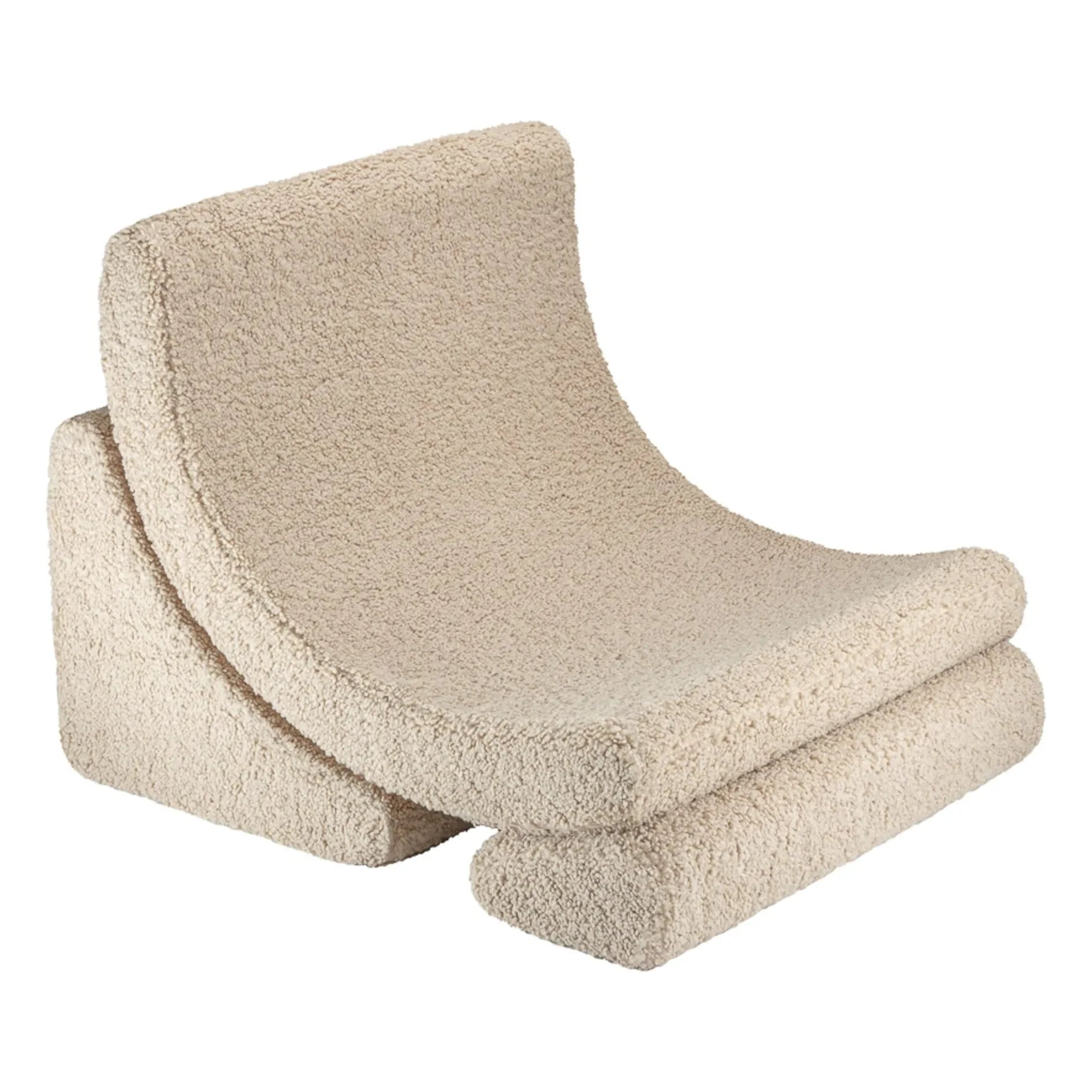 Wigiwama - Moon teddy armchair | Beige