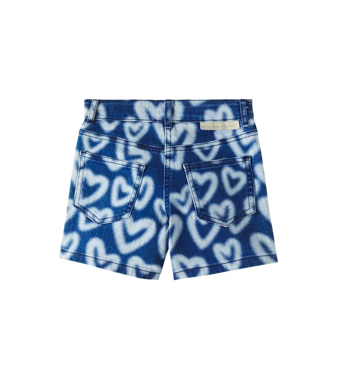 Stella McCartney Kids - Printed denim shorts