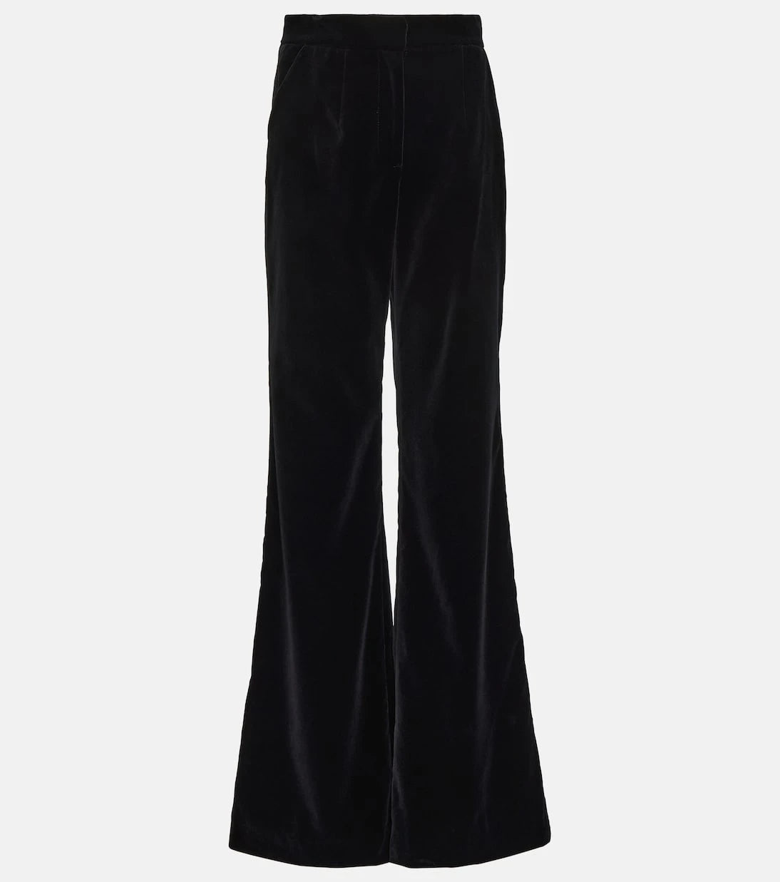 Costarellos - Barine cotton velvet straight pants