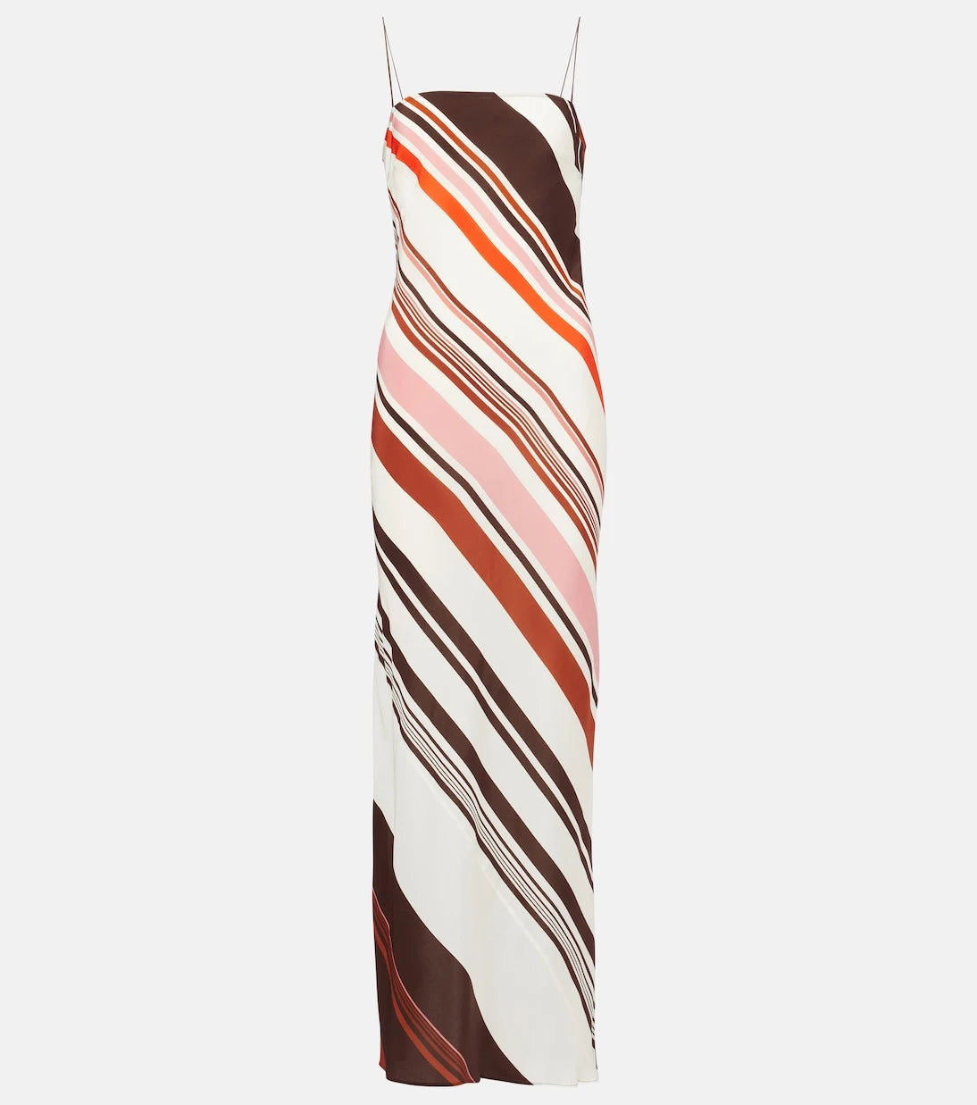 SIR - Thistle striped silk satin maxi dress