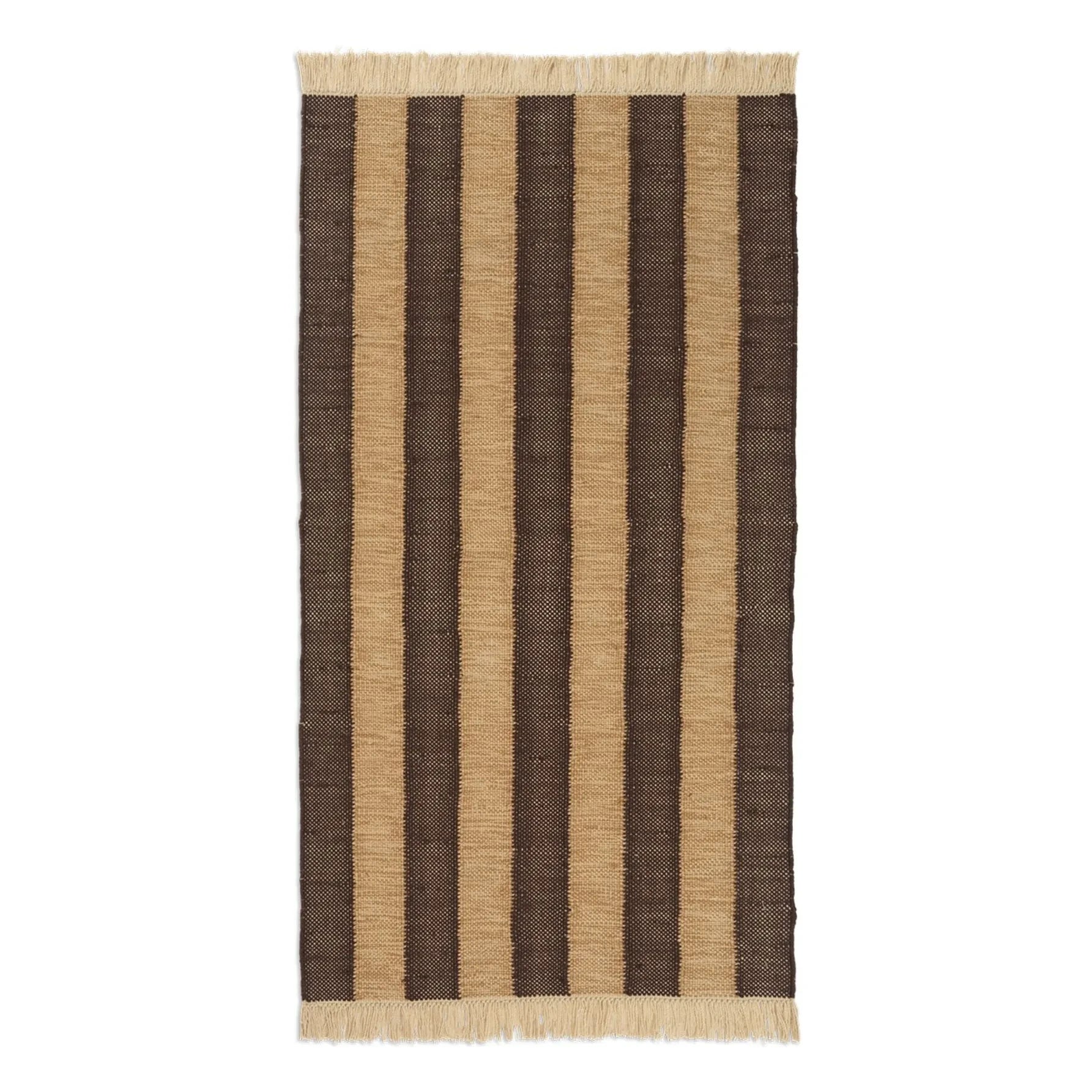 Ferm Living - Ives rugs | Chocolate