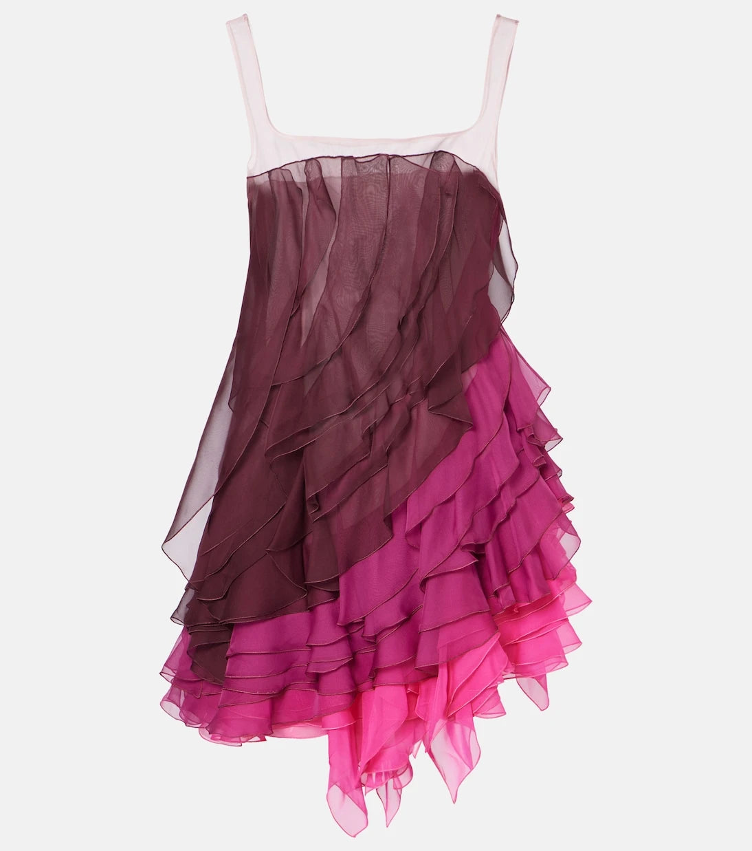 Nensi Dojaka - Kiera ruffled tiered minidress
