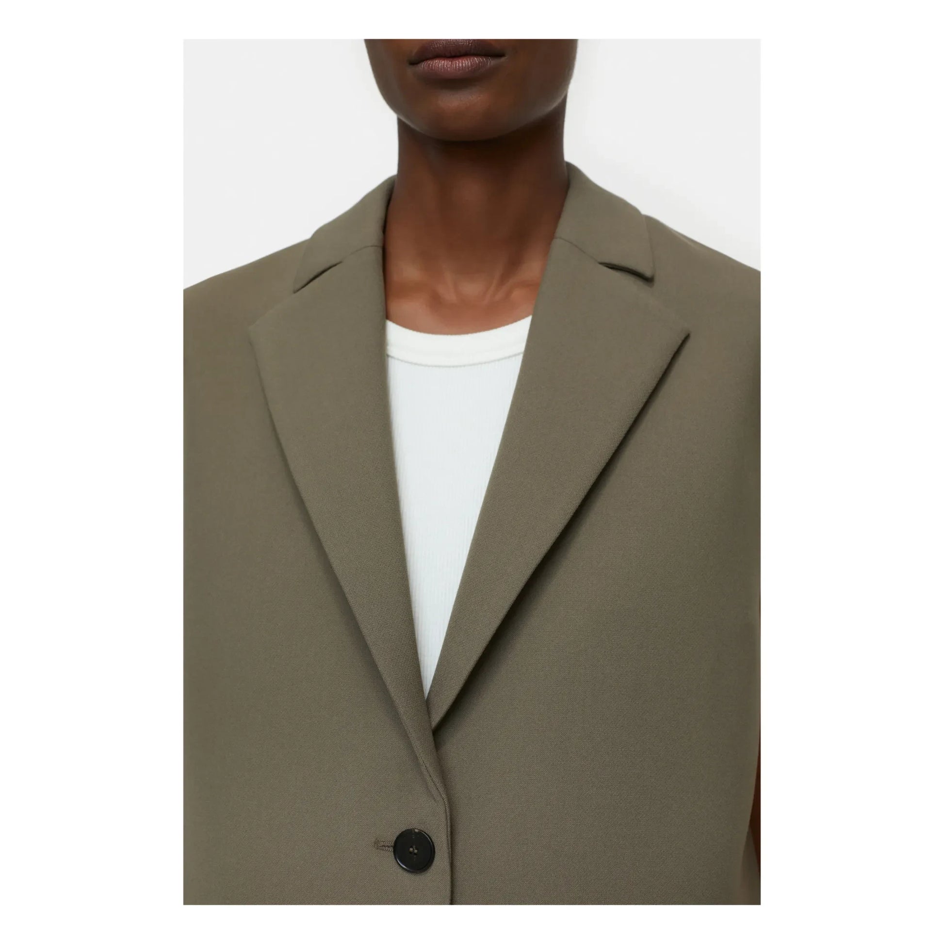 Closed - Sleeveless blazer | Khaki