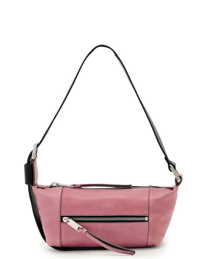 AllSaints VEGA kadın deri crossbody çanta