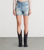 Diamond Denim Shorts