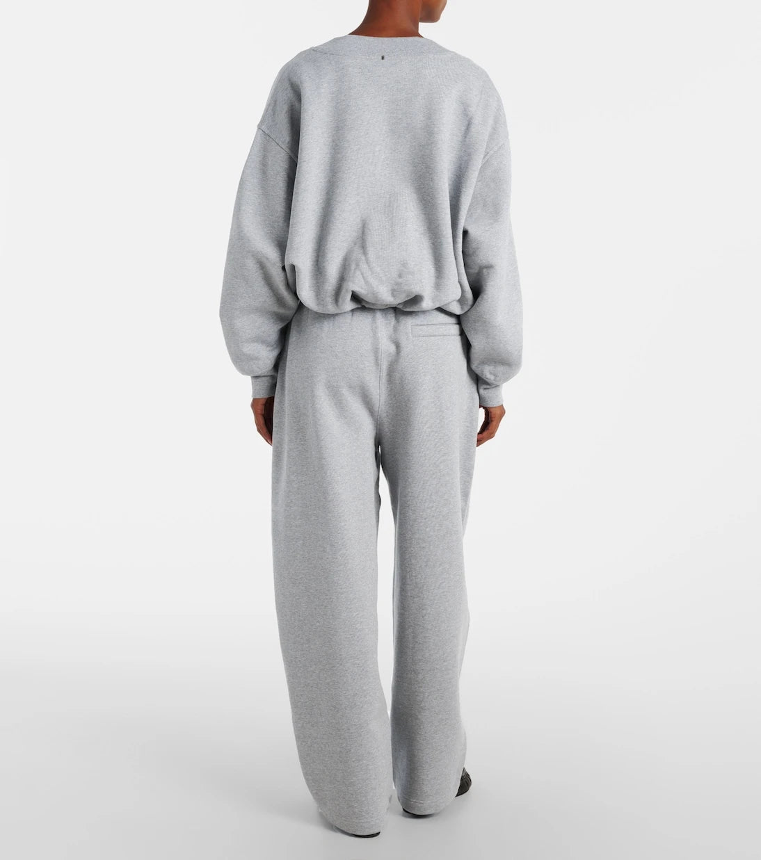 Sportmax - Colleg cotton-blend jersey sweatshirt