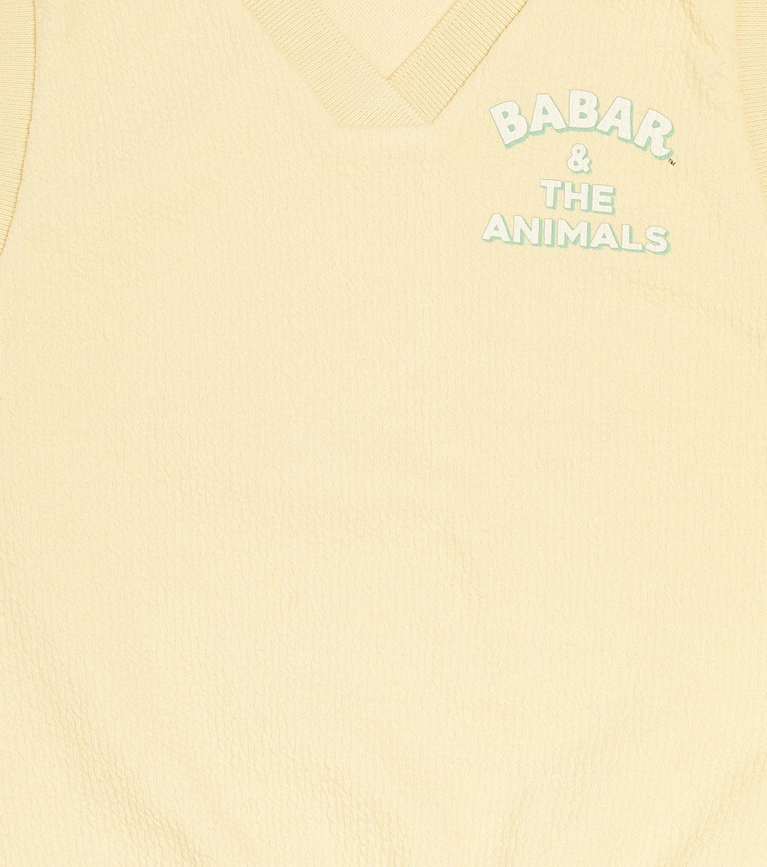 The Animals Observatory - x Babar cotton sweater vest