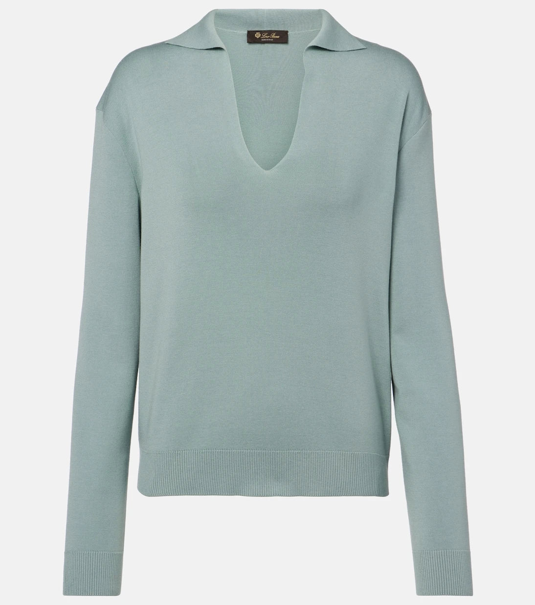 Loro Piana - Silk and cotton polo sweater
