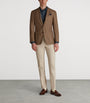 Dunhill Brown Cashmere-Mohair-Silk Cavendish Blazer
