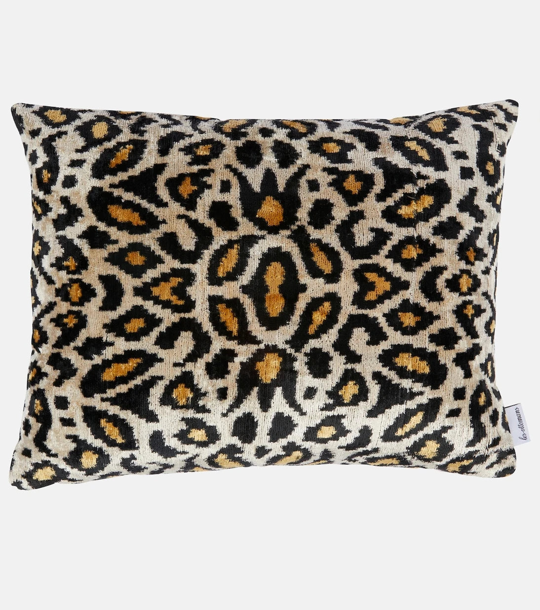 Les-Ottomans - Silk and cotton velvet cushion