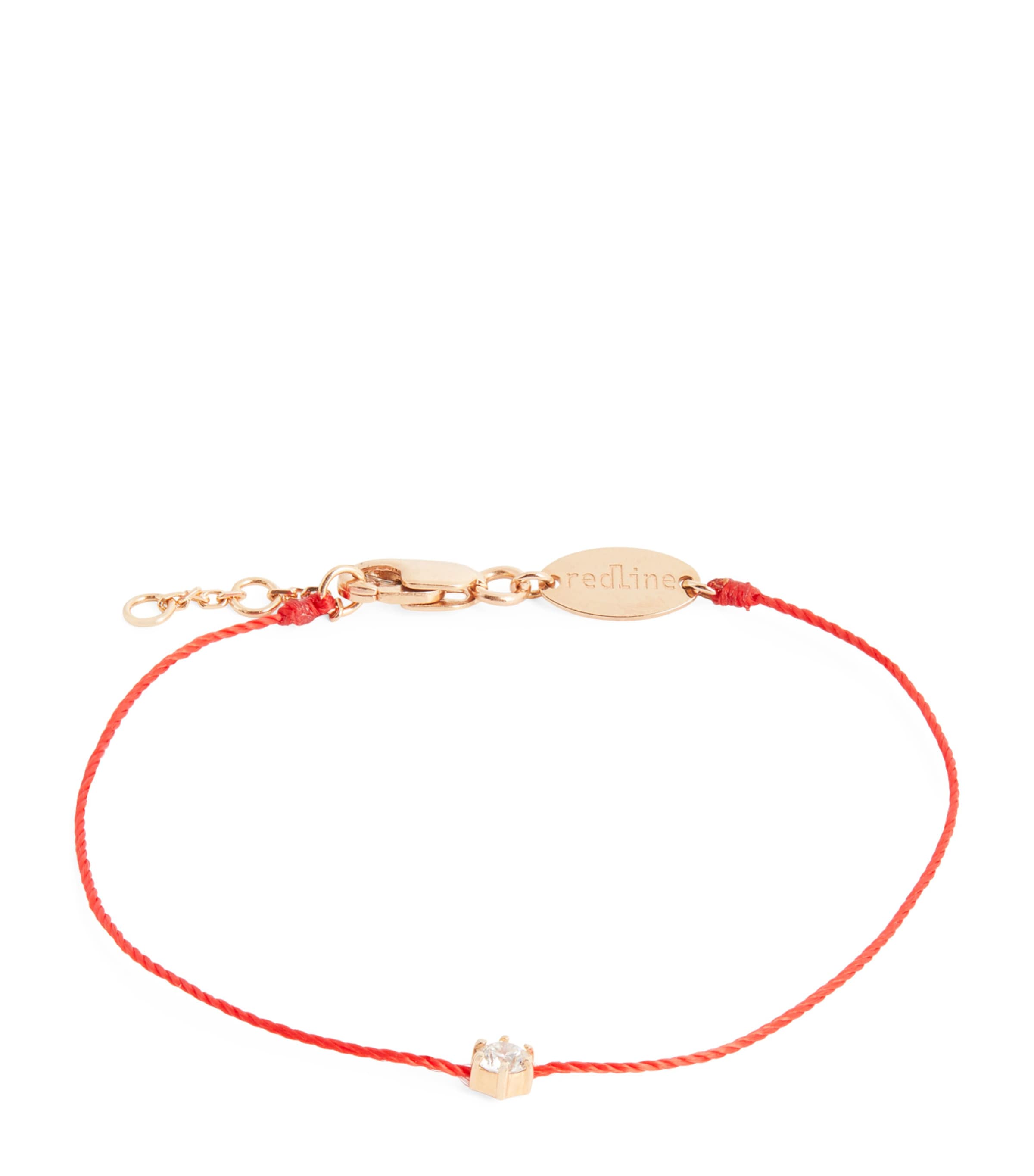 Rose Gold and Diamond Absolu Thread Bracelet