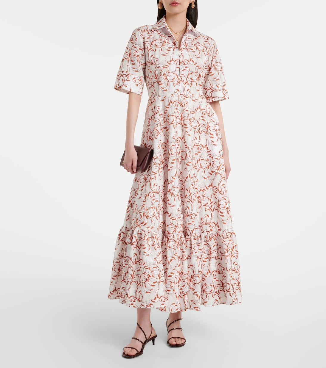 La DoubleJ - San Pietro printed shirt dress