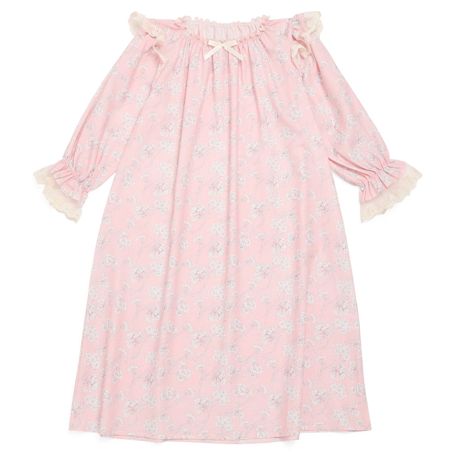 Amiki Cotton Floral Juliette Nightdress (2-12 Years)