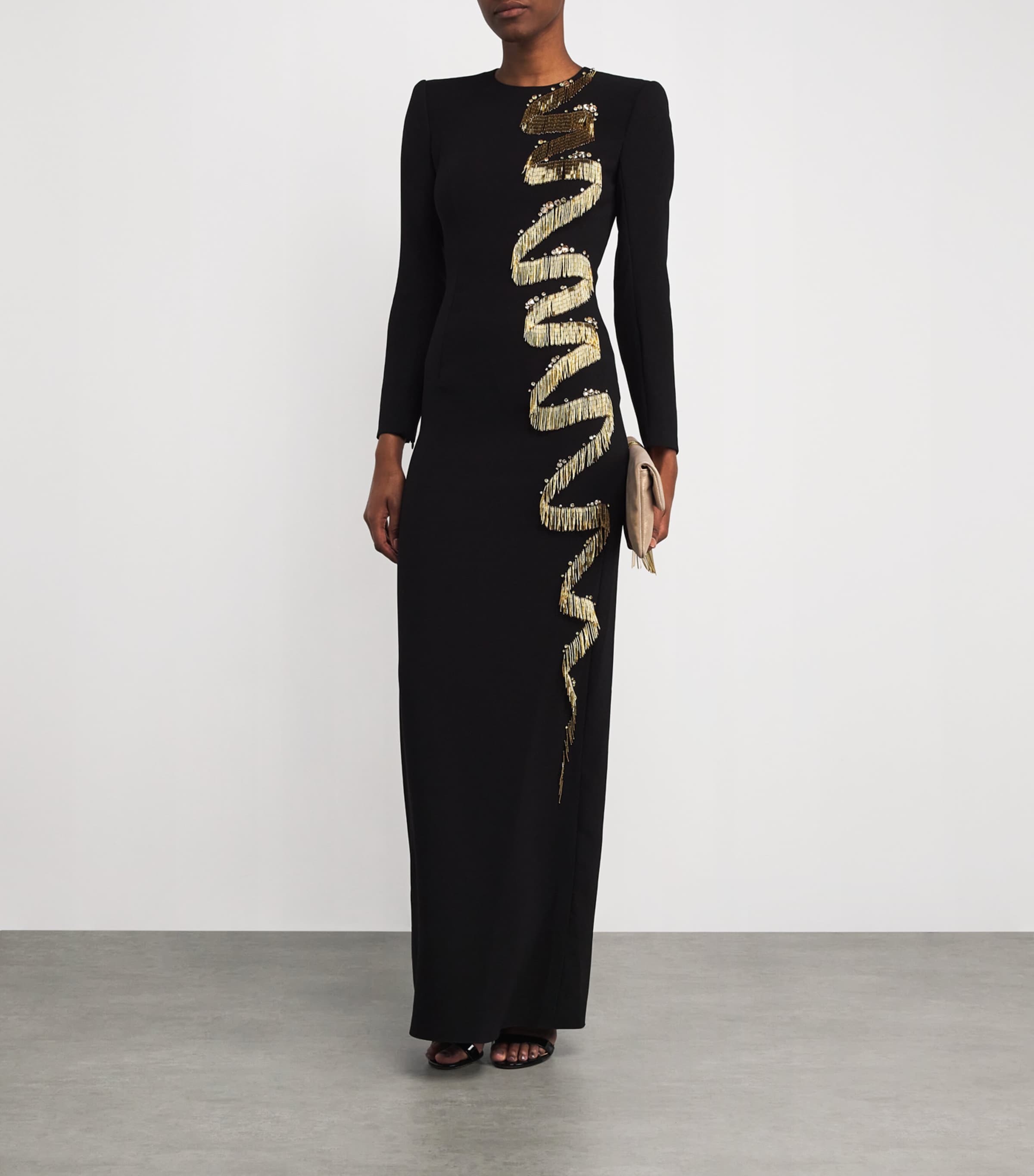 Embellished Liberty Maxi Dress