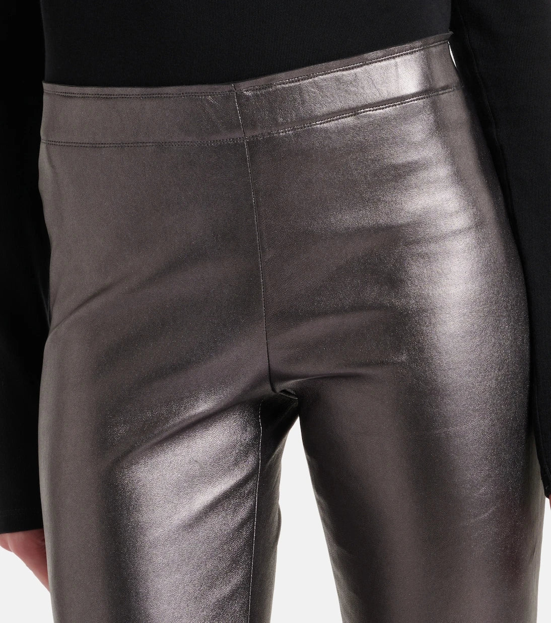 Stouls - JP Long leather flared pants