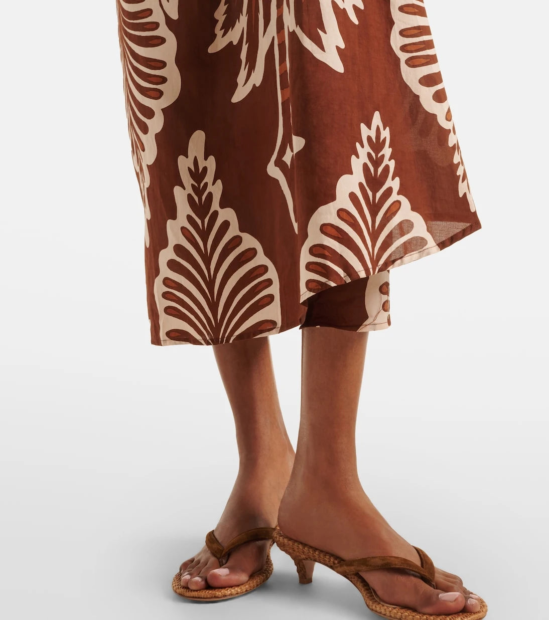 Poupette St Barth - Collina printed cotton midi dress