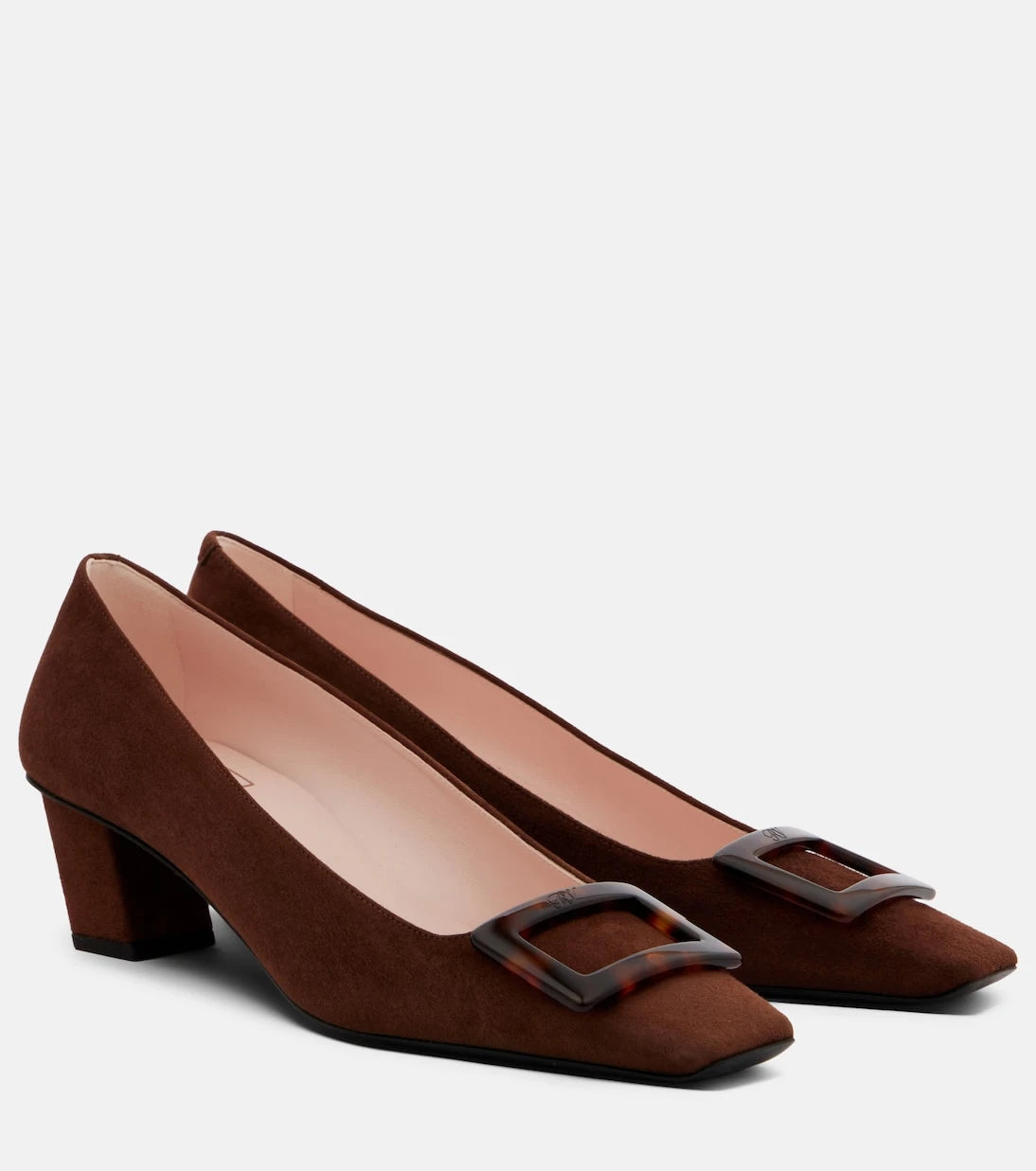 Roger Vivier - Belle Vivier suede pumps