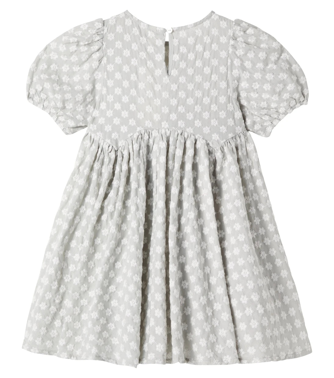 Rylee + Cru - Rose embroidered cotton dress