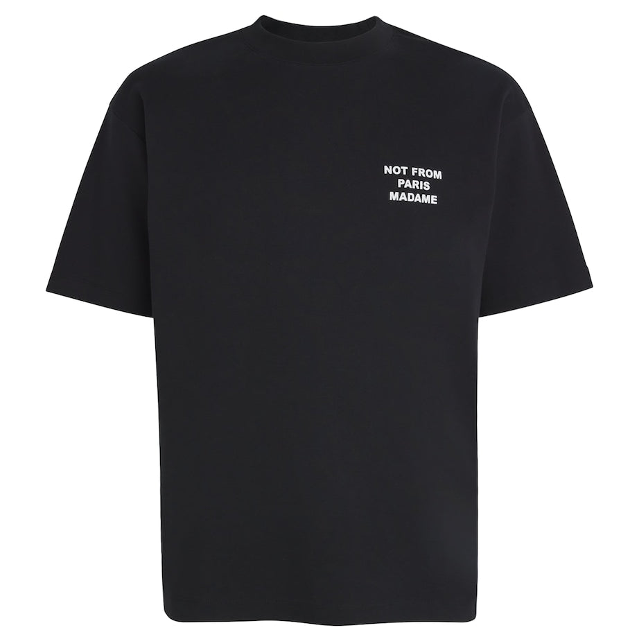 Drôle De Monsieur Cotton Slogan T-Shirt