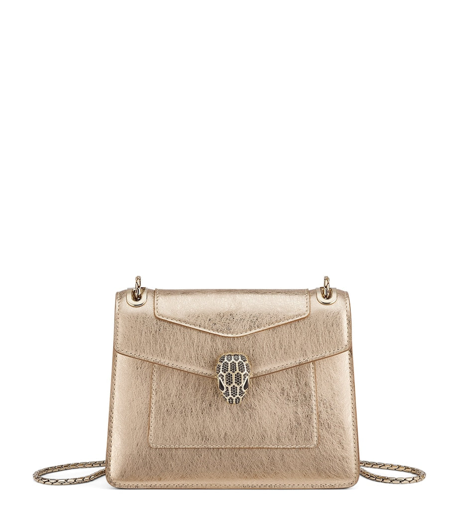 Gold Small Serpenti Forever Shoulder Bag