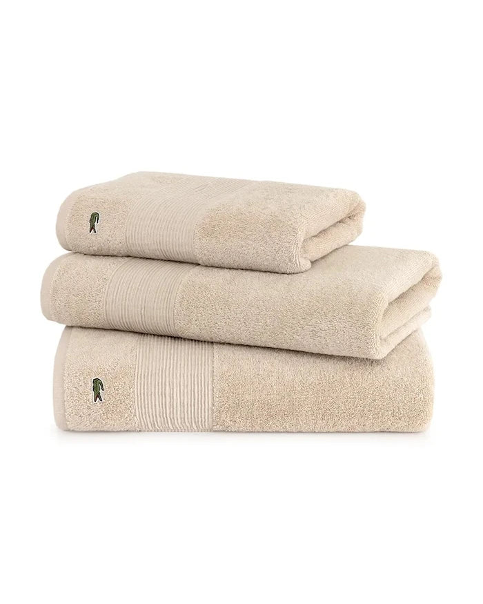 Lacoste L LECROCO Cappuccino Pamuk Havlu 70 x 140 cm
